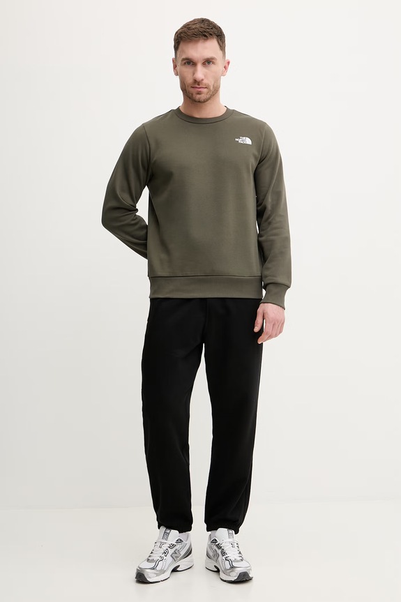 The North Face bluza Simple Dome NF0A89FB21L1 zielony SS26