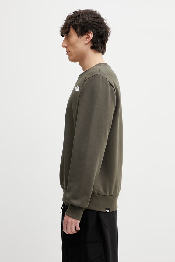 The North Face sweatshirt Simple Dome NF0A89FB21L1 green SS26