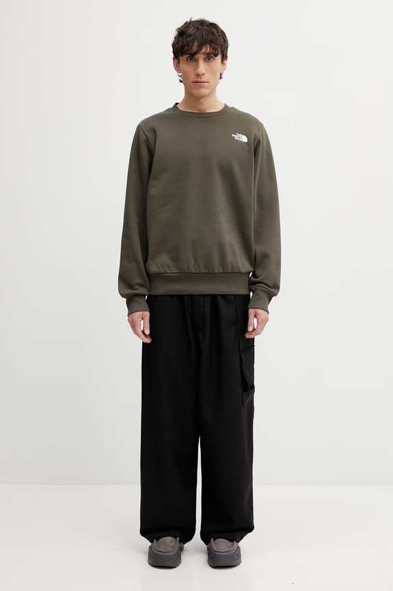 The North Face sweatshirt Simple Dome NF0A89FB21L1 green
