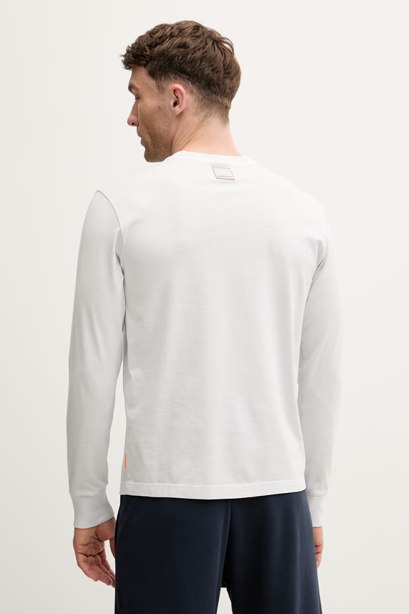 Odzież BOGNER Fire+Ice longsleeve męski bawełniany DANTE2 54249608 szary