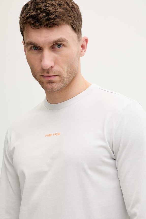 BOGNER Fire+Ice longsleeve męski bawełniany DANTE2 szary 54249608