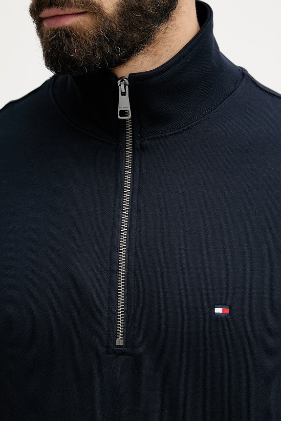 Tommy Hilfiger férfi pamut melegítőfelső MW0MW43115 sötétkék