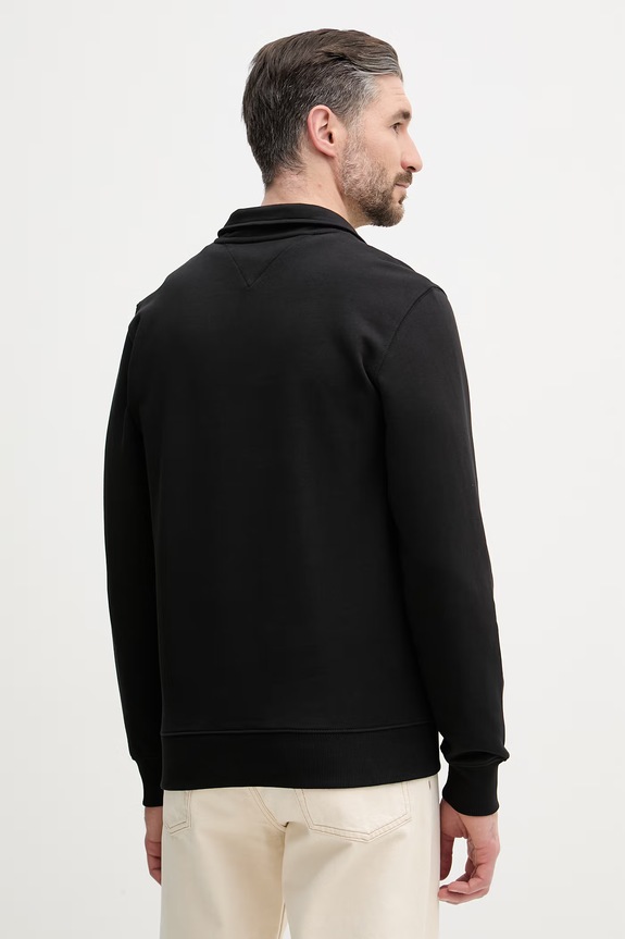 Abbigliamento Tommy Hilfiger felpa da uomo in cotone MW0MW43115 nero