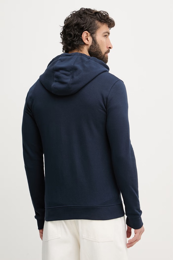 Odzież U.S. Polo Assn. bluza rozpinana męska z bawełną DHM LB MUP4413 granatowy