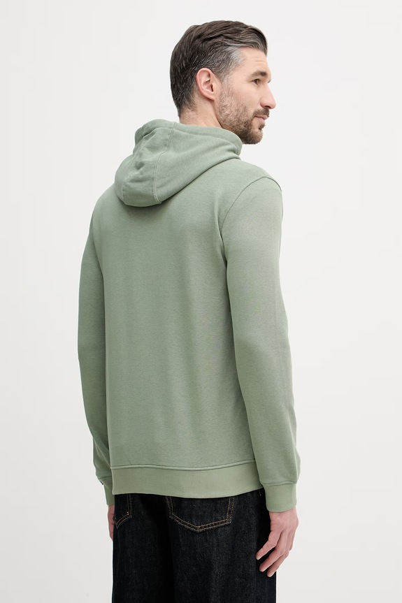 Îmbrăcăminte U.S. Polo Assn. hanorac cu fermoar bărbătesc cu bumbac DHM LB MUP4413 verde