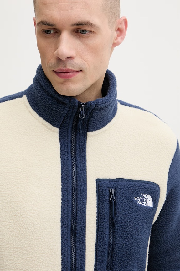 The North Face Μπλούζα με κουμπιά ανδρική φλις Yumiori μπεζ NF0A883RPHC1