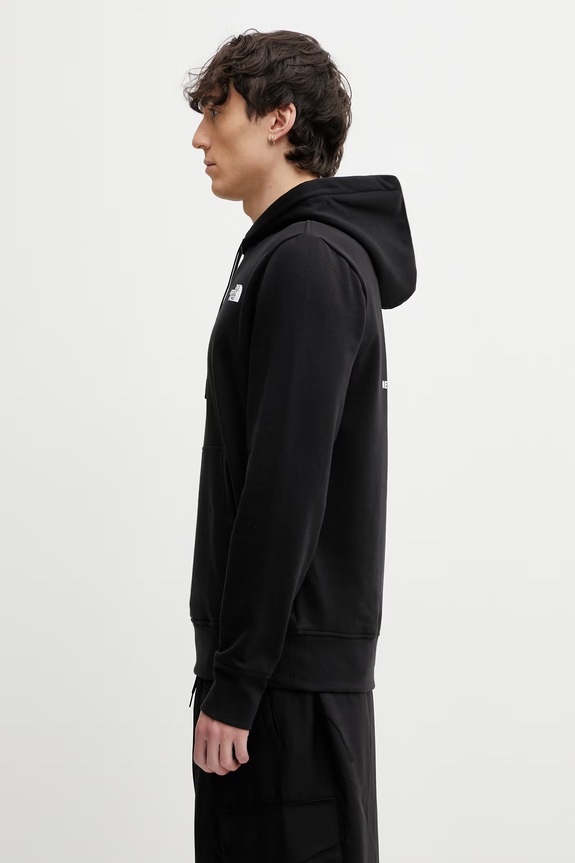 The North Face Energy felpa con cappuccio in cotone da uomo NF0A8G9XJK31 nero SS26
