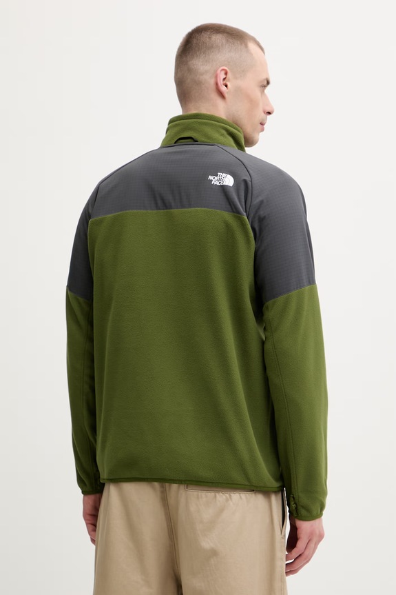 Odzież The North Face Glacier Heavyweight bluza rozpinana polarowa męska NF0A89JGM6D1 zielony