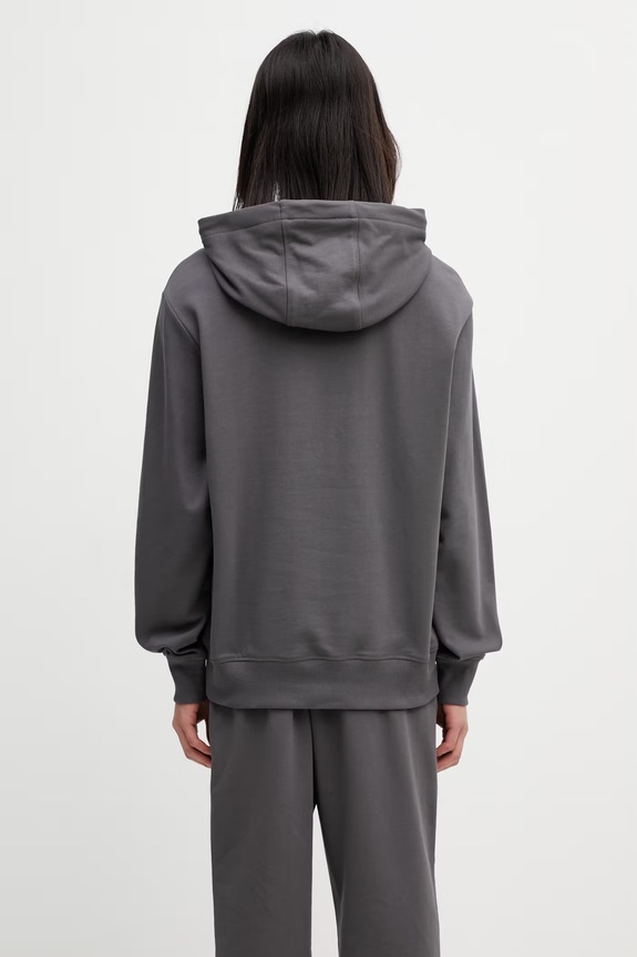 Odzież The North Face Essential Light bluza z kapturem bawełniana męska NF0A8GQDRHI1 szary