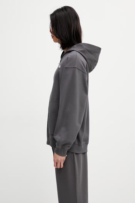 The North Face Essential Oversize hanorac din bumbac pentru bărbați NF0A8GQGRHI1 gri SS26