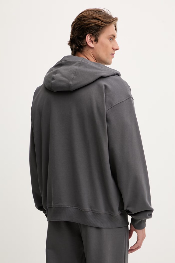 Oblačila The North Face pulover moški bombažen Essential Oversize NF0A8GQGRHI1 siva