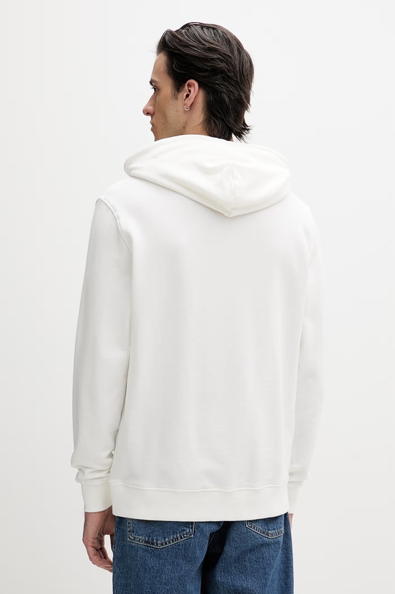 Odjeća Tommy Jeans dukserica sa kapuljačom muška od pamuka DM0DM22680 bež