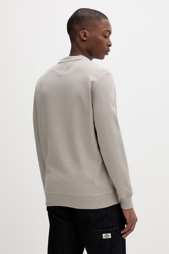 Îmbrăcăminte Tommy Jeans hanorac pentru bărbați, din bumbac DM0DM22682 bej