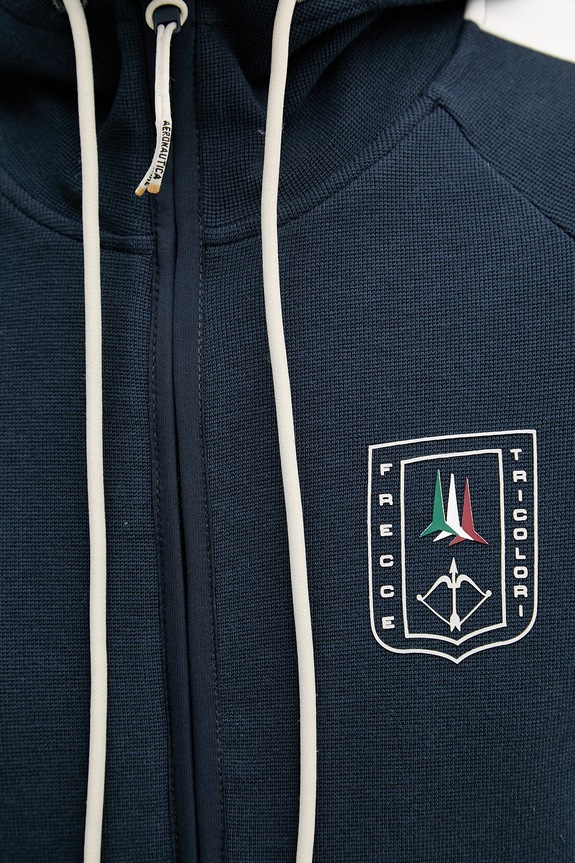 Aeronautica Militare Μπλούζα Ανδρική με βαμβάκι FE2098UF00680 σκούρο μπλε