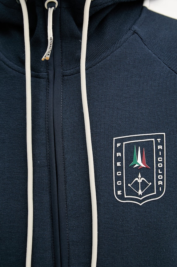 Aeronautica Militare Μπλούζα Ανδρική με βαμβάκι FE2098UF00680 σκούρο μπλε