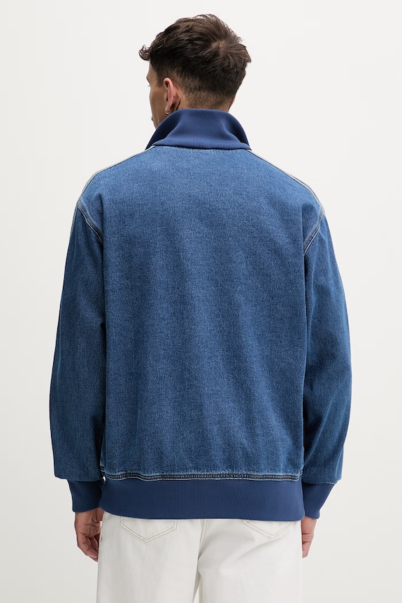Îmbrăcăminte adidas Originals hanorac pentru bărbați, din denim KD1517 albastru