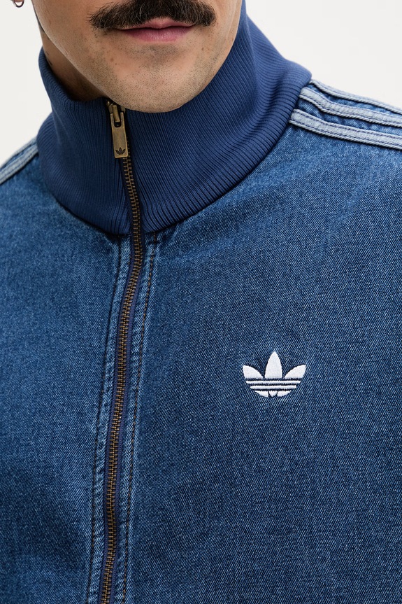 adidas Originals hanorac pentru bărbați, din denim KD1517 albastru