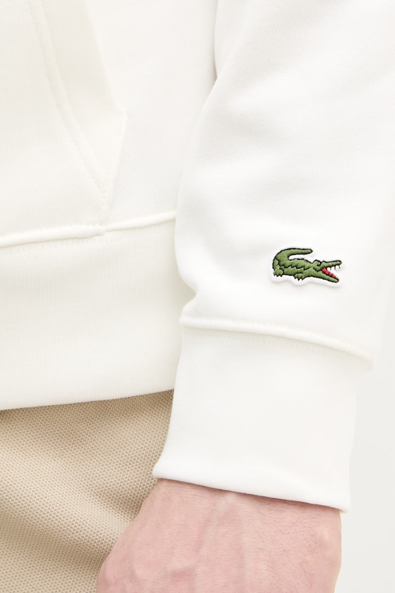 Lacoste hanorac cu glugă bărbătesc din bumbac SH0785 bej