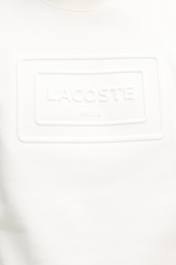 Lacoste hanorac bărbătesc din bumbac alb SH0795