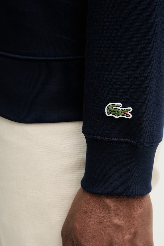 Lacoste Hanorac bărbătesc din bumbac SH0795 bleumarin