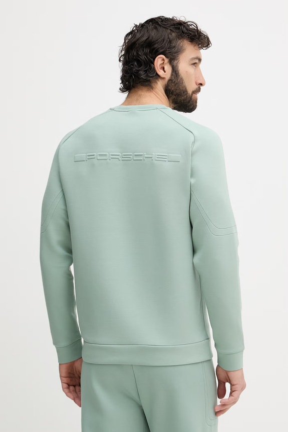 Oblečenie BOSS Green mikina pánska BOSS X PORSCHE 50559799 zelená