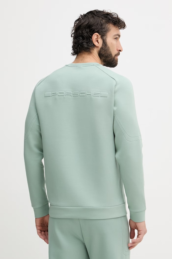 Oblečenie BOSS Green mikina pánska BOSS X PORSCHE 50559799 zelená