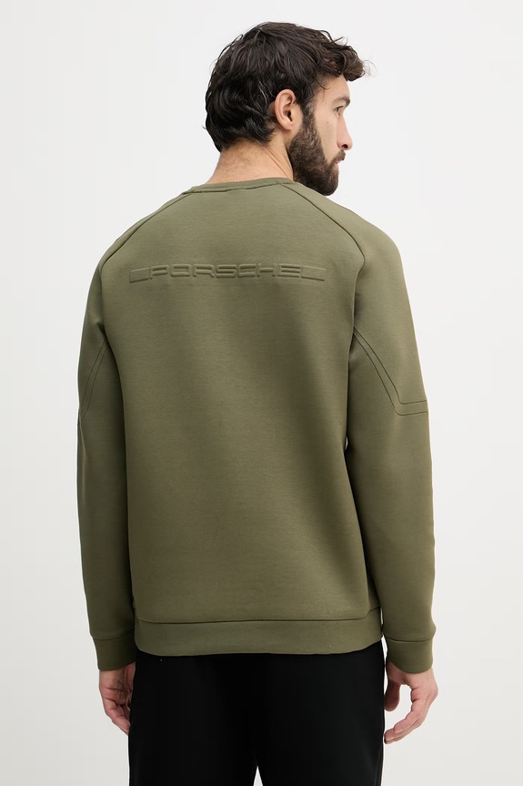 Oblečenie BOSS Green mikina pánska BOSS X PORSCHE 50559799 zelená