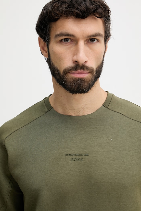 BOSS Green mikina pánska BOSS X PORSCHE zelená 50559799
