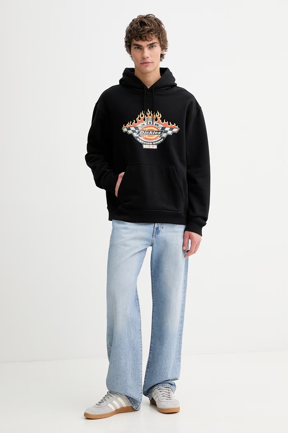 Μπλούζα Dickies DK0A89I9BLK1 μαύρο SS26