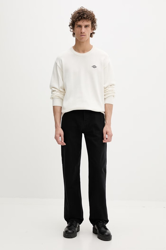 Dickies sveter pánsky bavlnený DK0A87OPC481 béžová SS26