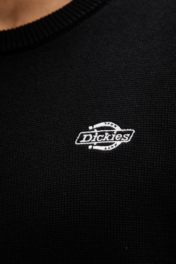 Dickies pulover de bumbac DK0A87OPBLK1 negru
