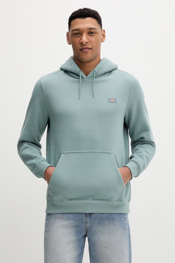 Mikina Dickies nášivka zelená DK0A4XCDL371