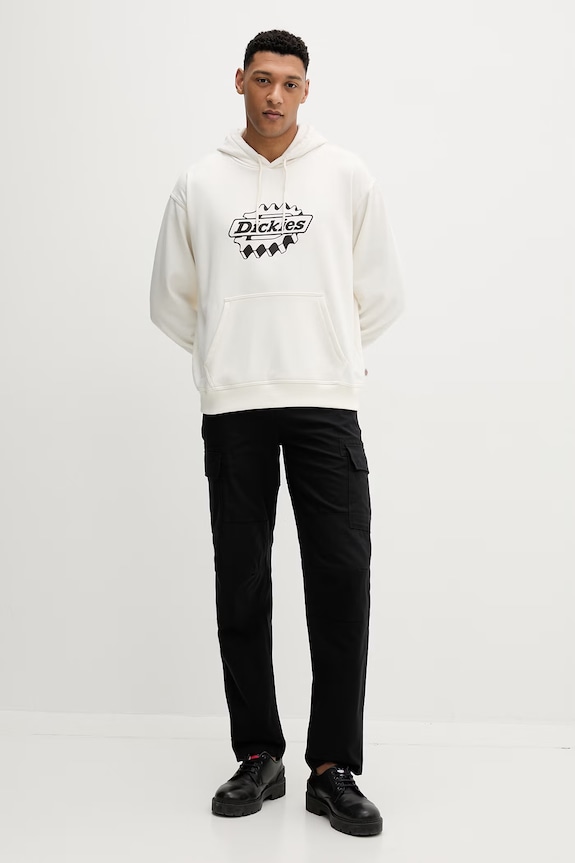 Mikina Dickies DK0A88EFC481 béžová SS26