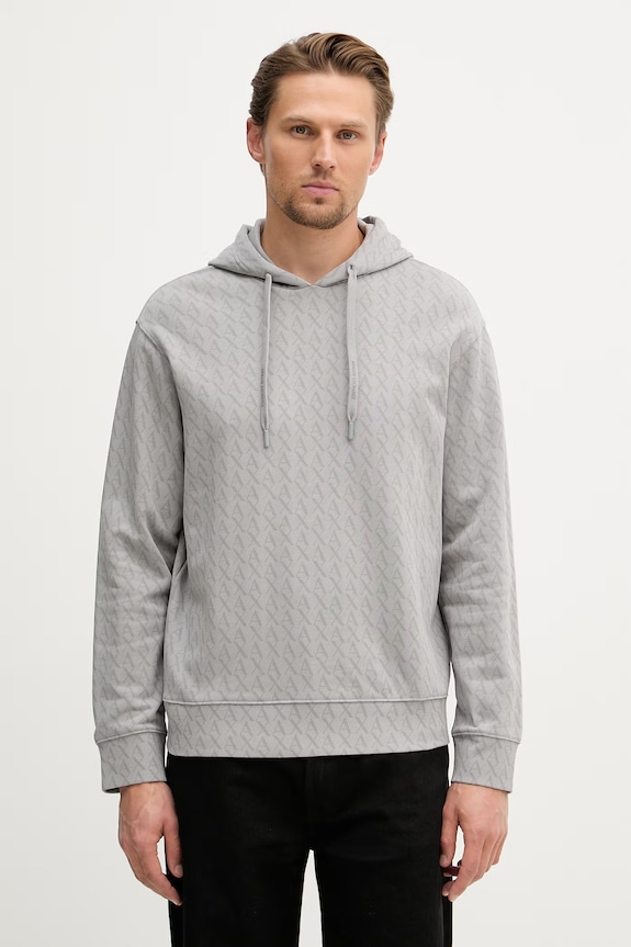 Armani Exchange férfi pamut melegítőfelső szürke XM001225.AF11847