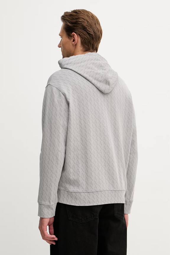 Ruházat Armani Exchange férfi pamut melegítőfelső XM001225.AF11847 szürke