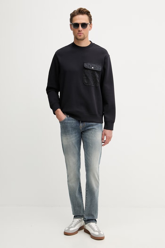 Armani Exchange dukserica za muškarce XM002066.AF10818 mornarsko plava SS26
