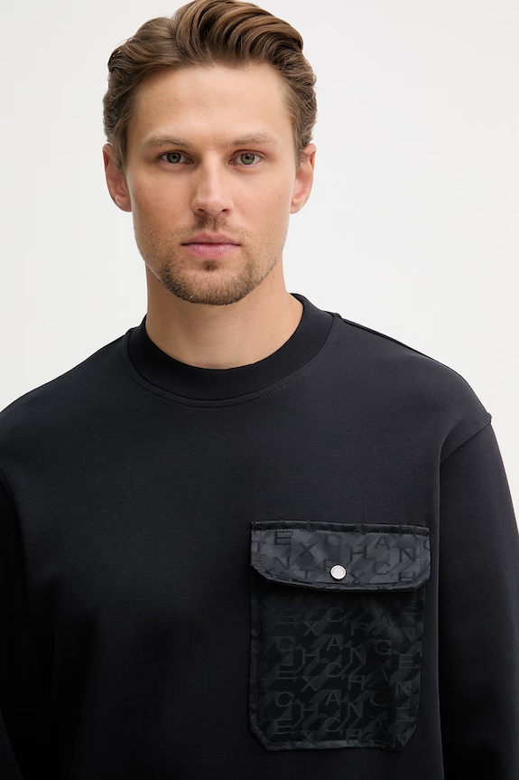 Armani Exchange dukserica za muškarce mornarsko plava XM002066.AF10818