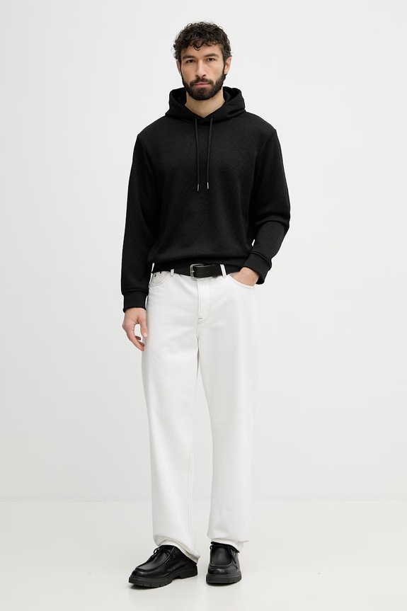 Armani Exchange bluza z kapturem męska XM002344.AF21862 czarny SS26