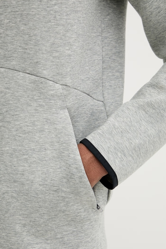 Under Armour μπλούζα με κουμπιά Ανδρική Unstoppable Flc 1389352 γκρί