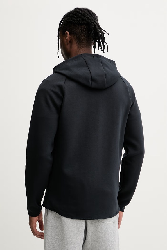 Ρούχα Under Armour μπλούζα με κουμπιά ανδρική Unstoppable Flc 1389352 μαύρο