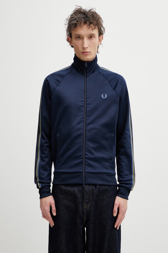 Fred Perry bluza rozpinana męska granatowy J2309