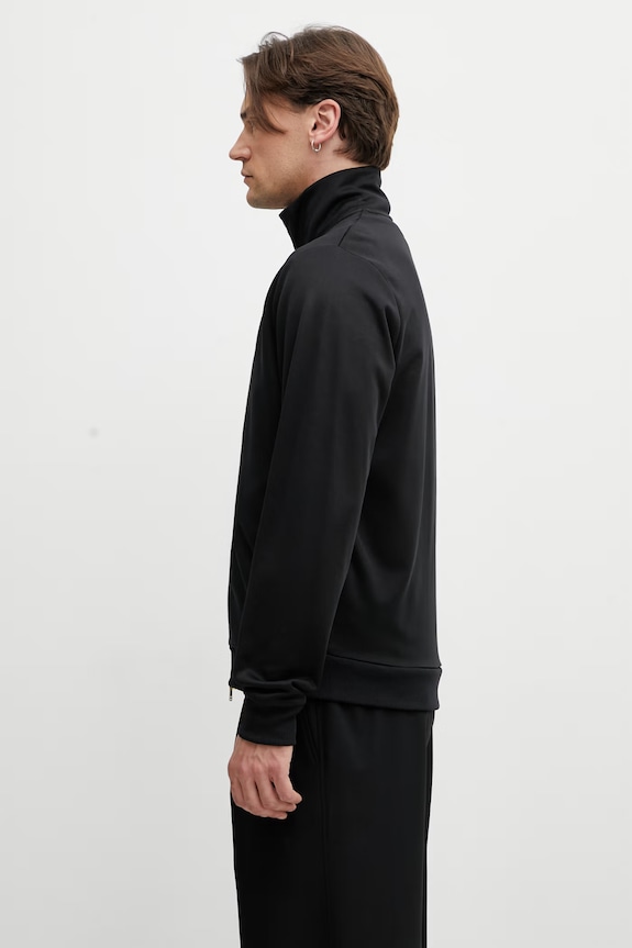 Fred Perry zip-up sweatshirt cotton men's J2329 black SS26
