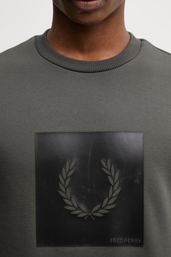 Fred Perry bluza zielony M2425