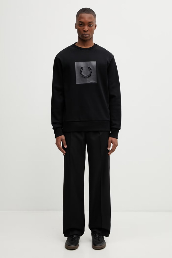 Fred Perry felpa M2425 nero