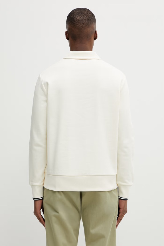 Oblečenie Bavlnená mikina Fred Perry M2426 béžová