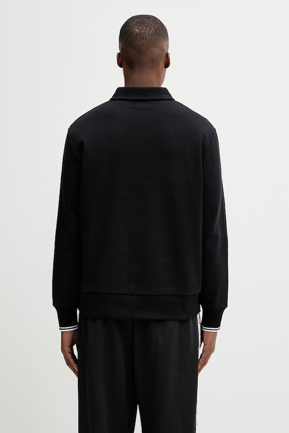 Oblečenie Bavlnená mikina Fred Perry M2426 čierna