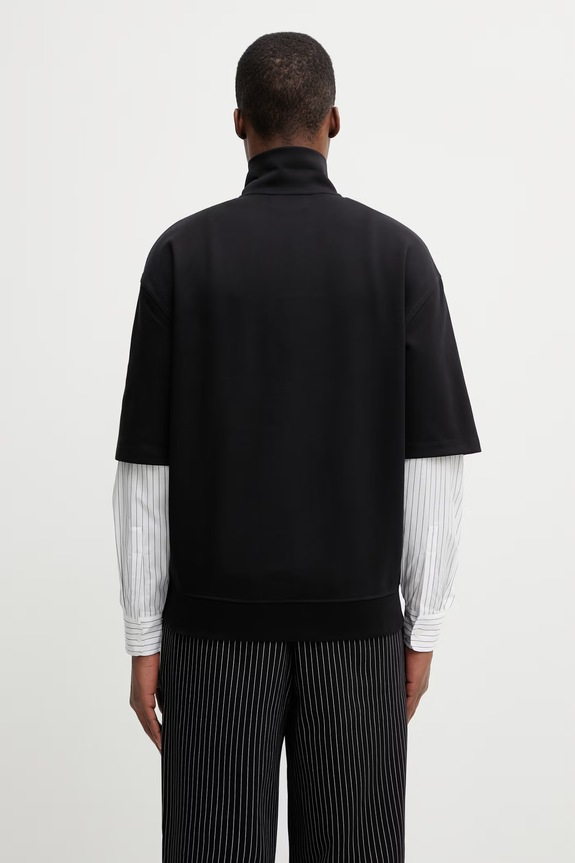 Clothing Fred Perry x Kris Van Assche sweatshirt men's SM2112 black