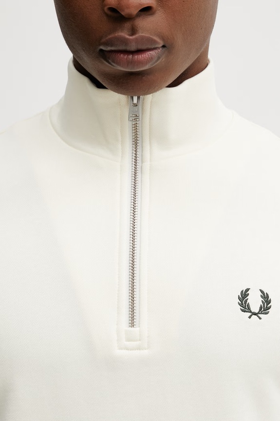 Fred Perry hanorac de bumbac bej M3574.84A