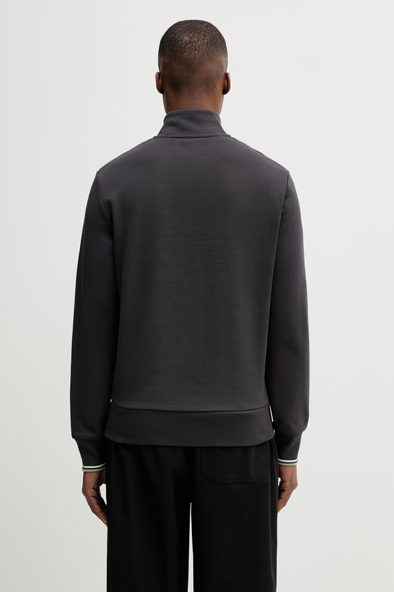 Odzież Fred Perry bluza bawełniana M3574.87A szary