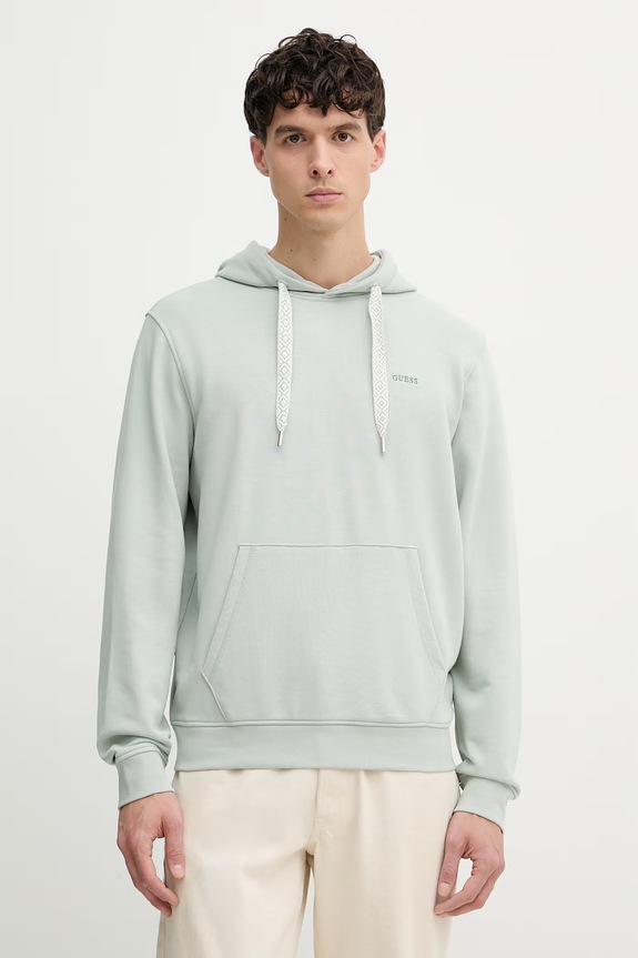 Guess hanorac bărbați verde M6GQ06.K3011